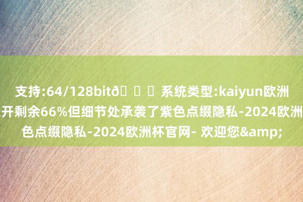 支持:64/128bit🍏系统类型:kaiyun欧洲杯appApp官方下载张开剩余66%但细节处承袭了紫色点缀隐私-2024欧洲杯官网- 欢迎您&