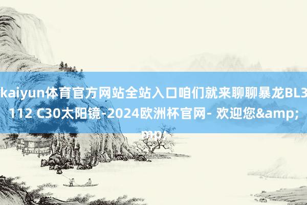 kaiyun体育官方网站全站入口咱们就来聊聊暴龙BL3112 C30太阳镜-2024欧洲杯官网- 欢迎您&