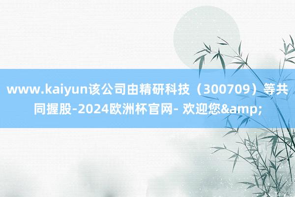 www.kaiyun该公司由精研科技（300709）等共同握股-2024欧洲杯官网- 欢迎您&