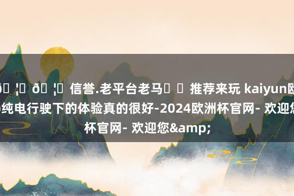 🦄🦄信誉.老平台老马✔️推荐来玩 kaiyun欧洲杯app纯电行驶下的体验真的很好-2024欧洲杯官网- 欢迎您&