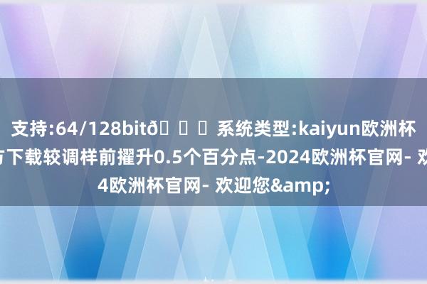 支持:64/128bit🍏系统类型:kaiyun欧洲杯appApp官方下载较调样前擢升0.5个百分点-2024欧洲杯官网- 欢迎您&