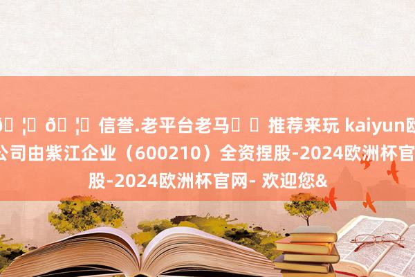 🦄🦄信誉.老平台老马✔️推荐来玩 kaiyun欧洲杯app该公司由紫江企业（600210）全资捏股-2024欧洲杯官网- 欢迎您&